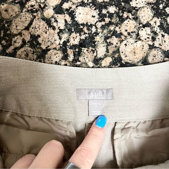 J Jill Stretch Trouser Pants Business Career Wide Leg Size 4 - Picture 4 of 6